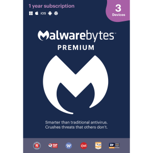 Malwarebytes Premium 3-Device Subscription