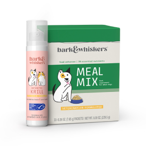 Bark & Whiskers Krill Oil Liquid Pump & Meal